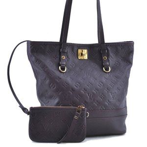 Citadine PM Empreinte Leather Black Shoulder Bag